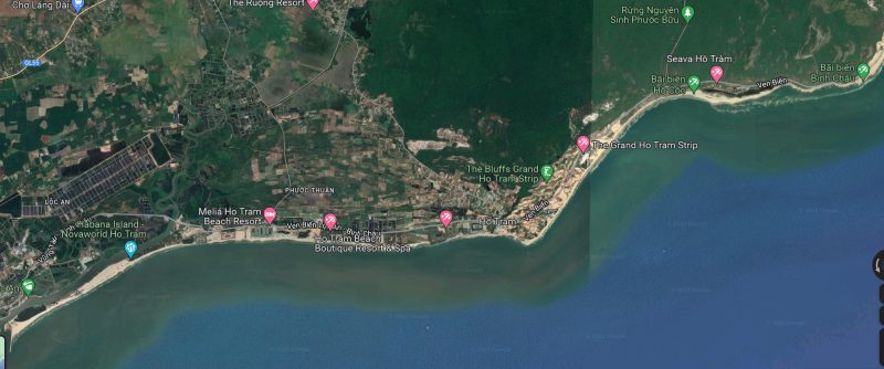 So sánh thị trường resort Hồ Tràm và Bà Rịa Vũng Tàu