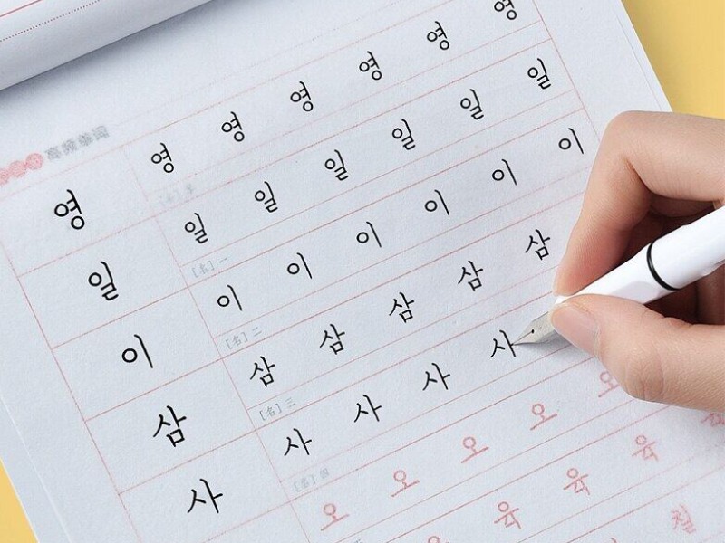 Tổng hợp các mẫu chữ viết tay hàn quốc đẹp nhất - Trung tâm du học Sunny