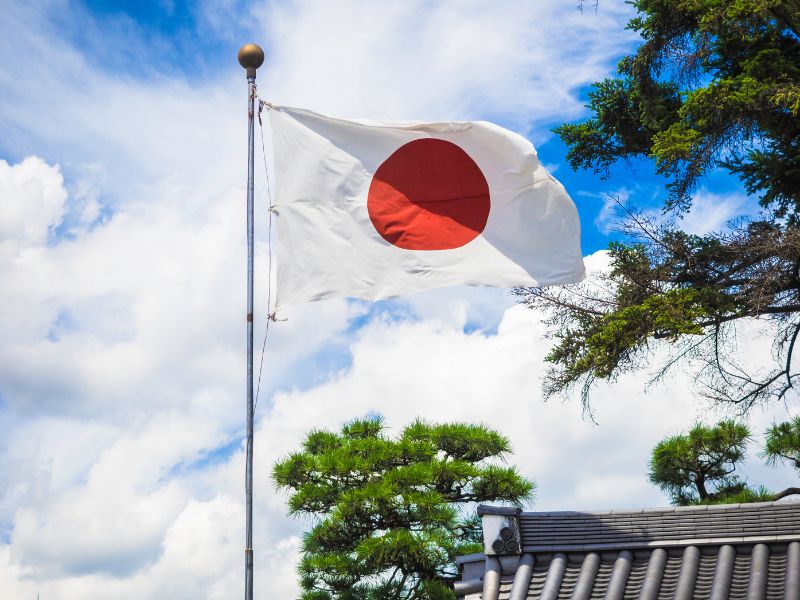 Quốc kỳ Nhật Bản qua các thời đại và ý nghĩa của quốc kỳ Nhật Bản - Trung tâm du học Sunny