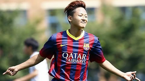 Tiền đạo Lee Seung-woo: Trên đường trở thành Messi mới