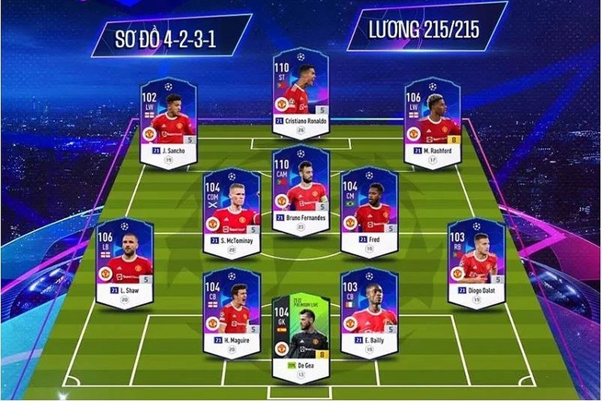 Chi tiết cách build team MU FO4 hiệu quả và mạnh nhất năm 2024