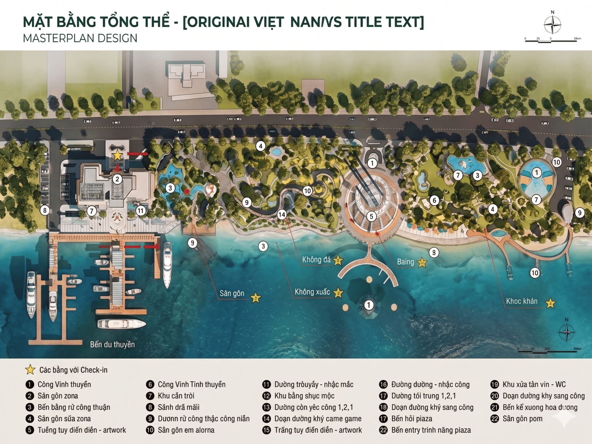 Bản vẽ mặt bằng tổng thể dự án căn hộ The Emerald River Park